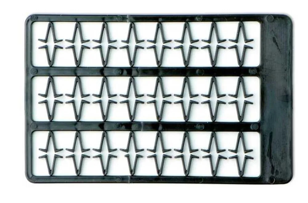 Mivardi Zarážky na boilies V střední černé 2x48ks