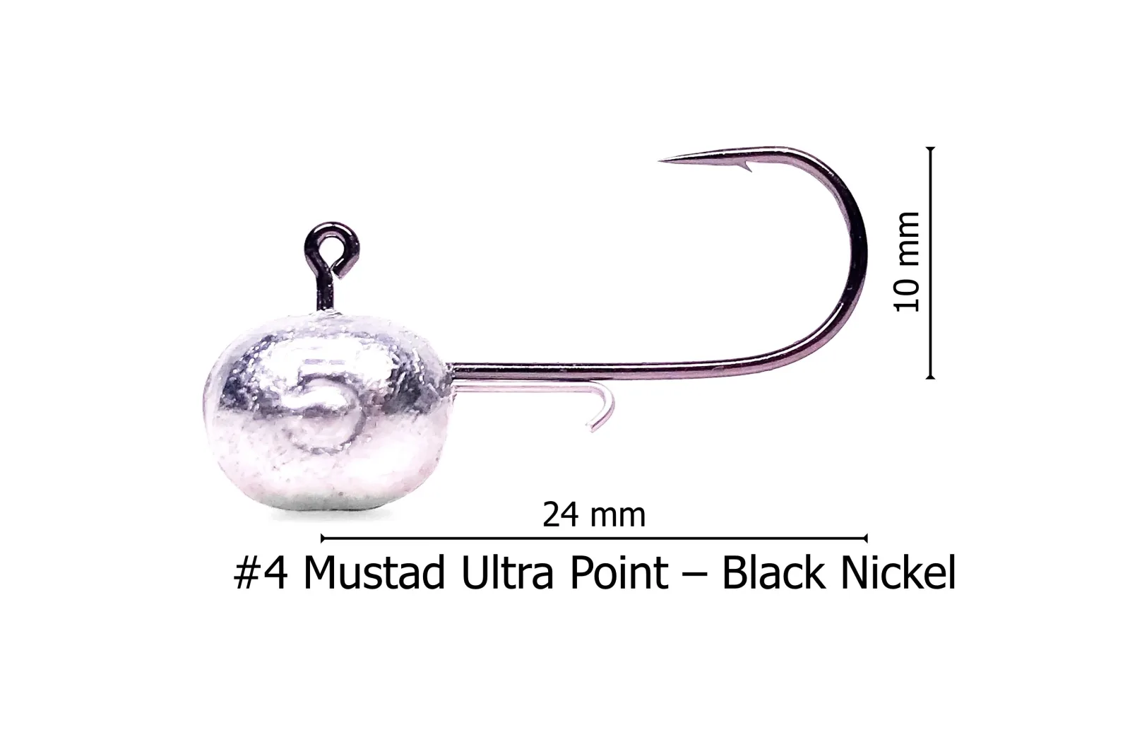 SAF Jigová Hlavička na Okouny Mata-Mata #4 5ks Hmotnost: 6g, Velikost háčku: #4
