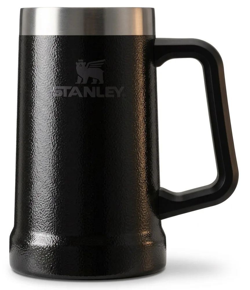Stanley korbel na pivo the big grip beer stain kladívková černá 700 ml