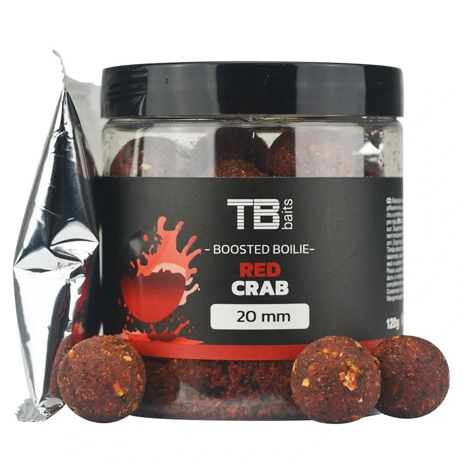 TB Baits Boosterované Boilie Red Crab 120g Hmotnost: 120g, Průměr: 20mm