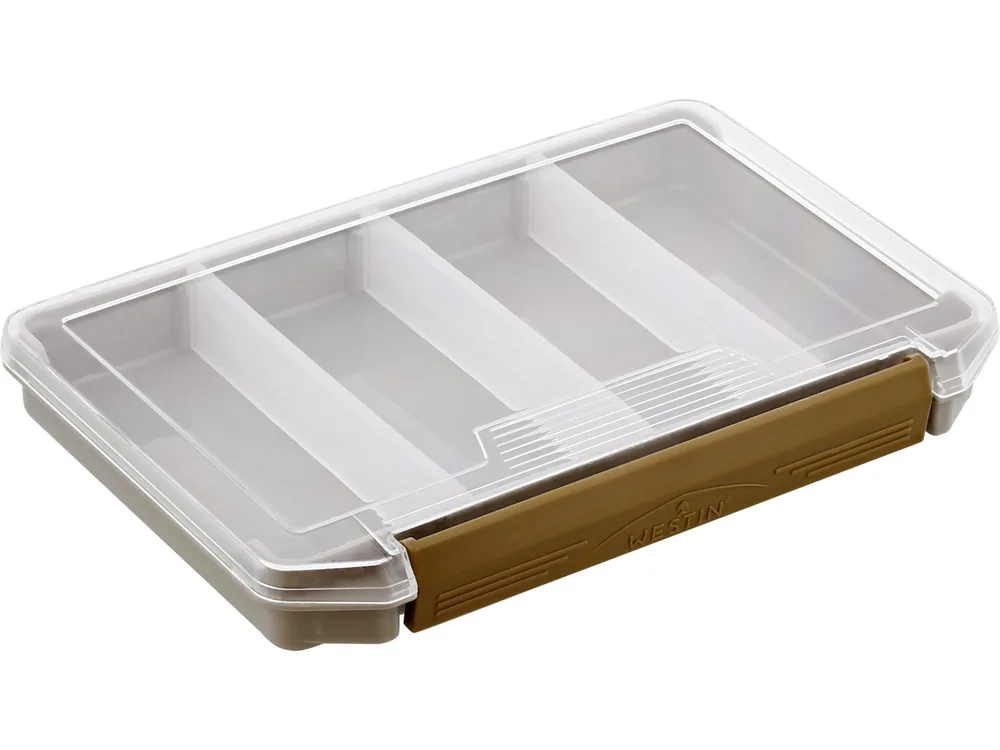 Westin krabička w3 tackle box grey/clear s5 20,5 x 14,5 x 3 cm