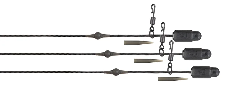 Fox montáž edges leadcore heli-clip rigs naturals 3 ks 50 lb