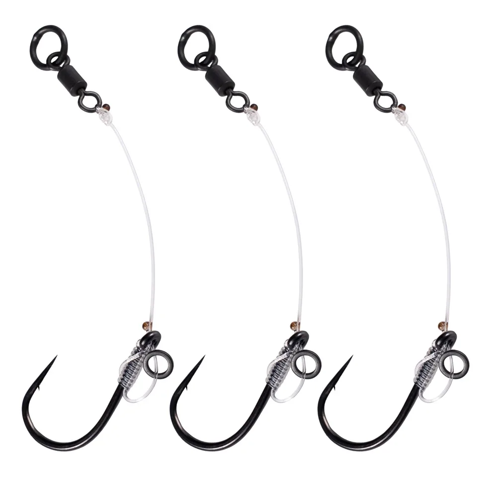 Gardner návazec chod rig triple pack 15 lb 3 ks - velikost háčku 8