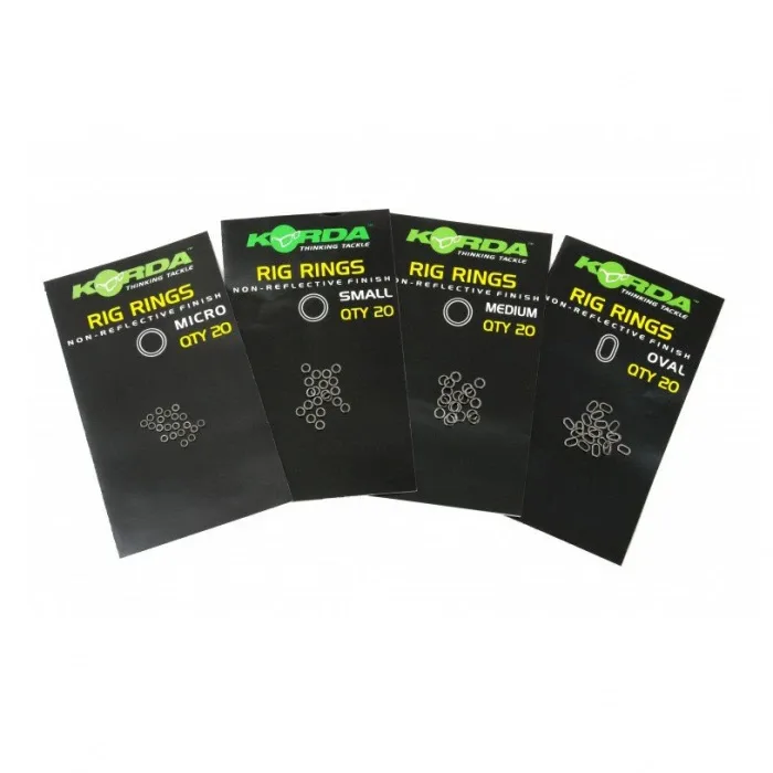 Korda Kroužky Rig Rings 20ks Varianta: Medium