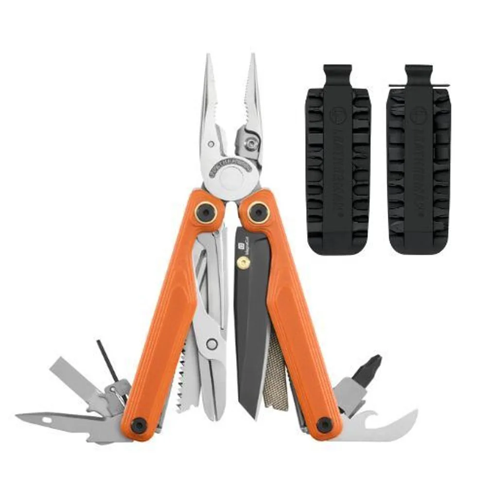 Leatherman Multitool Wave Alpha Bundle - Canyonland + Bitkit black