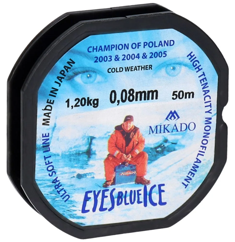 Mikado vlasec eyes blue ice 50 m - 0,20 mm 5,4 kg