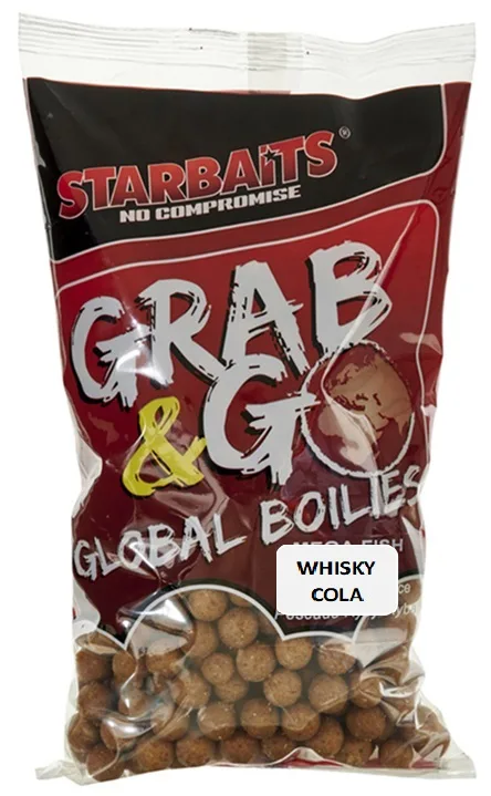Starbaits boilies g&g global whisky cola - 800 g 20 mm