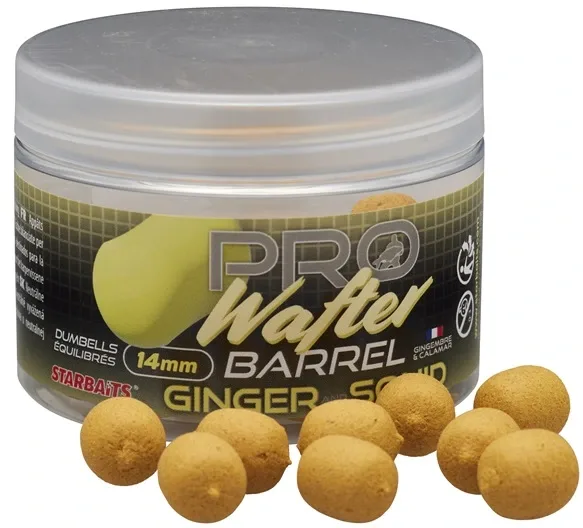 Starbaits Neutrálně Vyvážená Nástraha Pro Ginger Squid Wafter Hmotnost: 50g, Průměr: 14mm