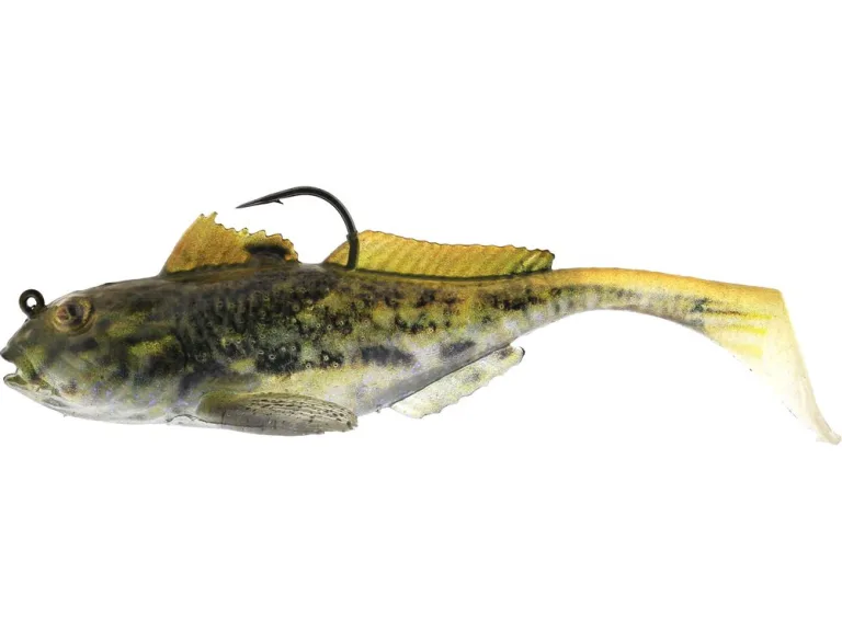 Westin Gumová Nástraha Gunnar The Goby R2F Sinking Black Mouth - 6,5cm 6g