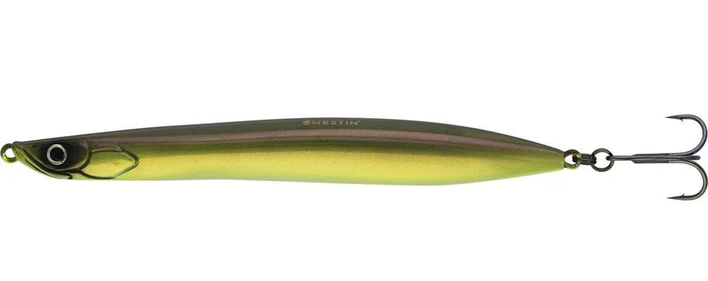Westin pilker sandy fixed uv motoroil - 10 cm 14 g