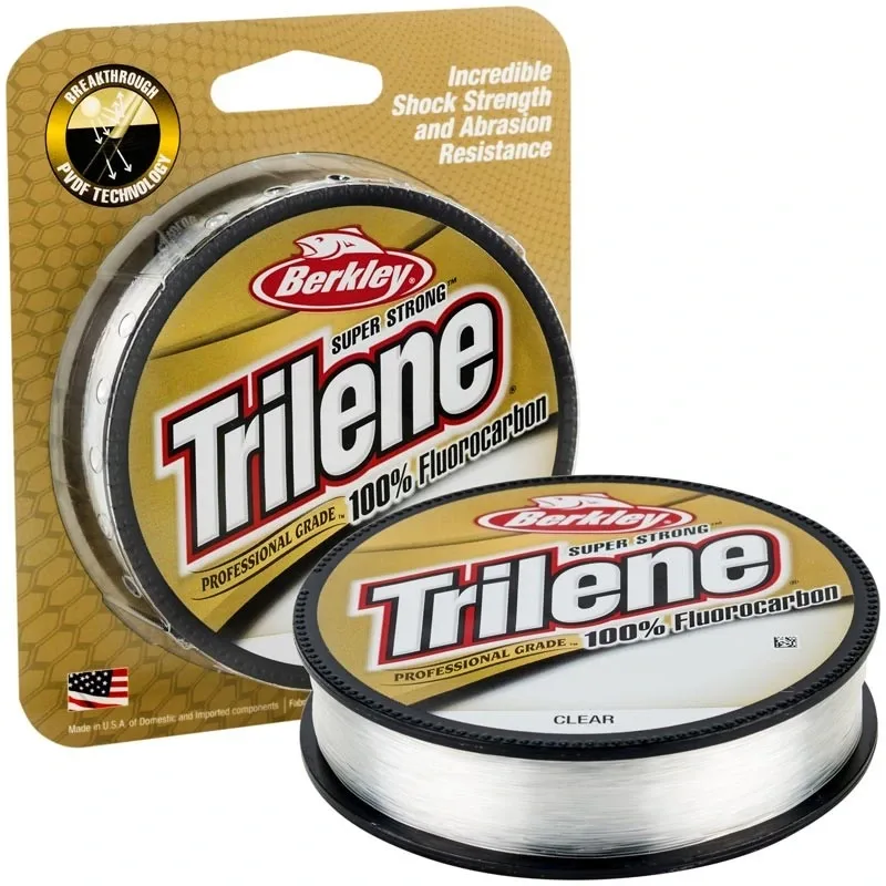 Berkley Fluorocarbon Trilene 100% Fluorocarbon Leader 25m Nosnost: 4,9kg, Průměr: 0,25mm