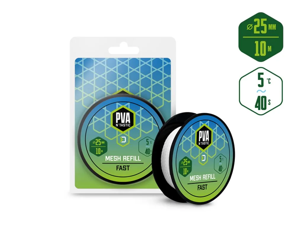 Delphin Punčocha náhradní PVA n´tastic 10m - úzká - 25mm