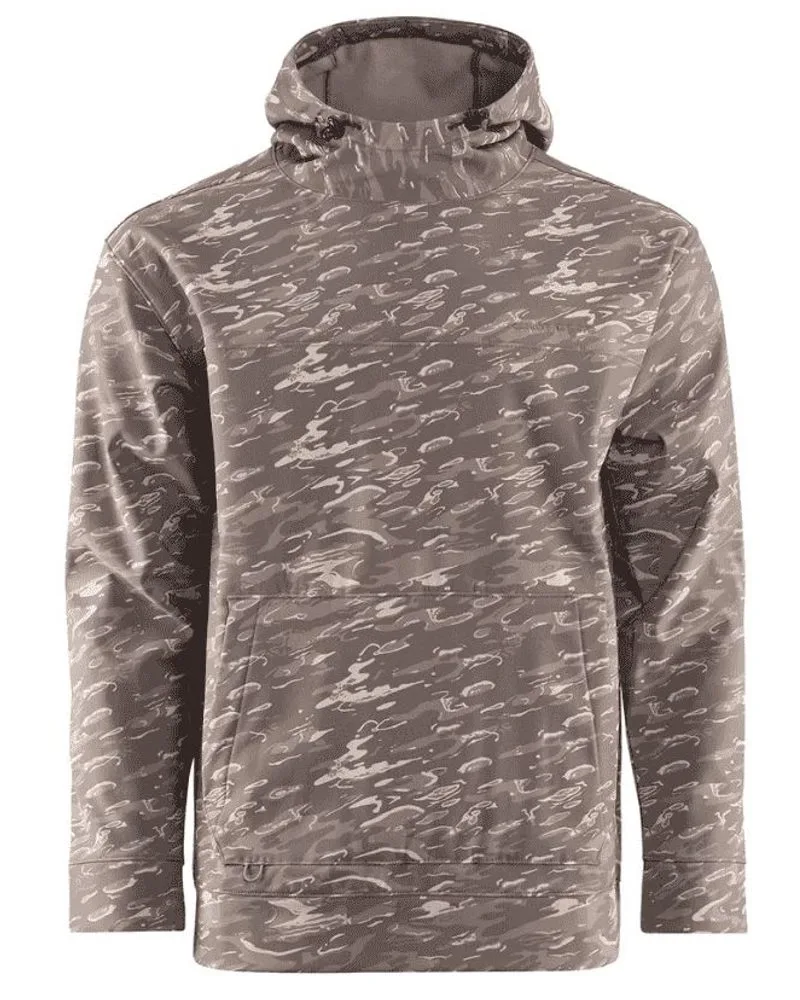 Grundéns Rybářská Mikina Kryall Hoodie Stone Liquid Camo - XXXL