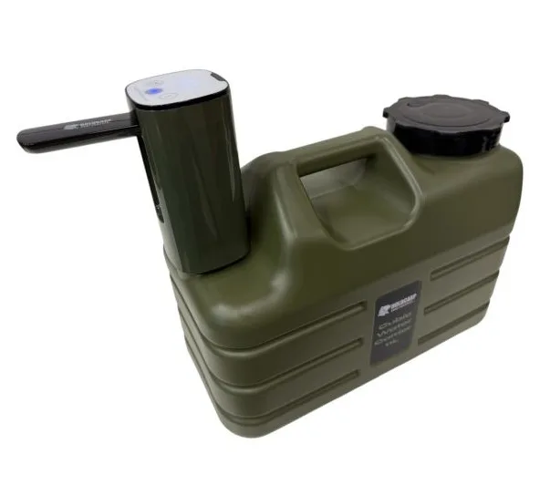 Holdcarp set automatická pumpa digital rechargeable tap + kanystr cubic water carrier 11 l