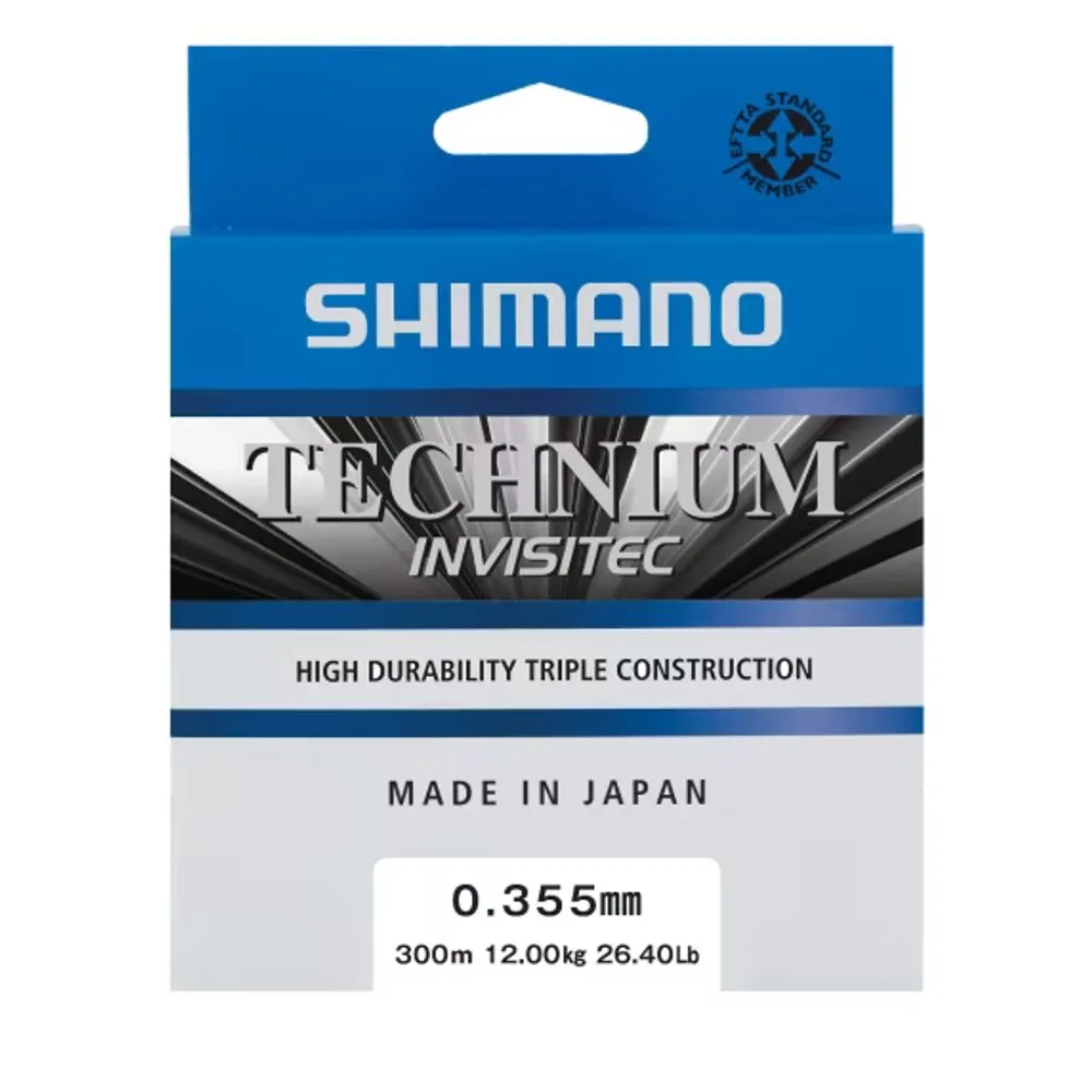 Shimano Vlasec Line Technium Invisitec A Mono Grey 300m - 0.405mm 15kg
