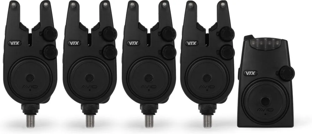 Avid carp sada signalizátorů vtx bait alarm set 4+1