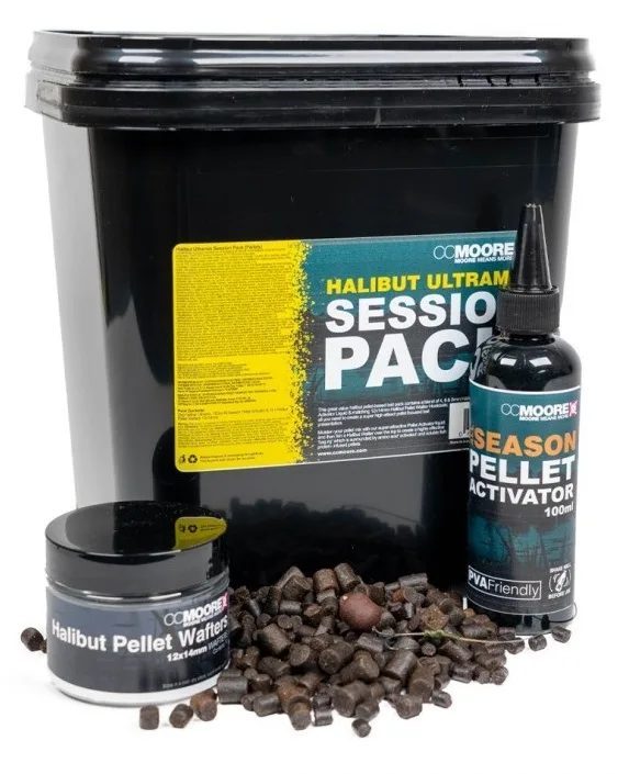 Cc moore pelety halibut ultramix session pack