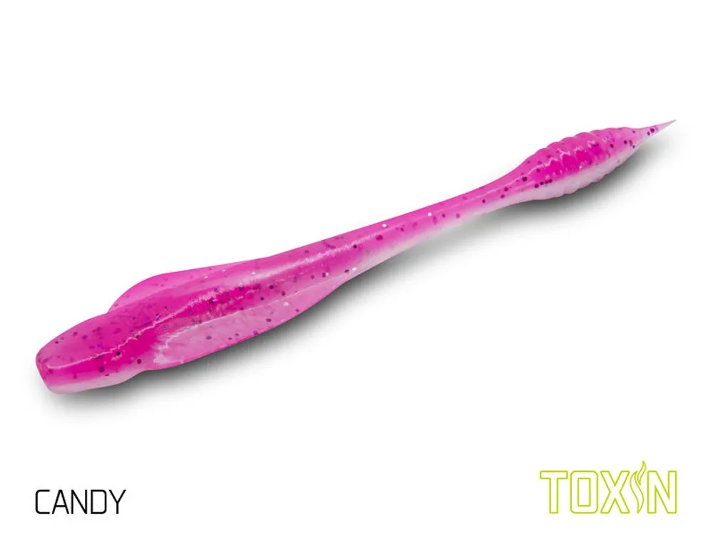 Delphin Umělá nástraha Toxin UVs 8ks - 8cm / CANDY