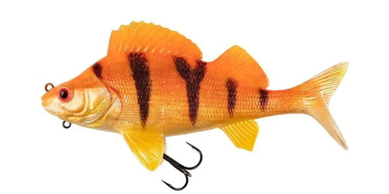Fox Rage Gumová nástraha Ultra Realistic Replicant Perch Golden Perch - 14cm 50g