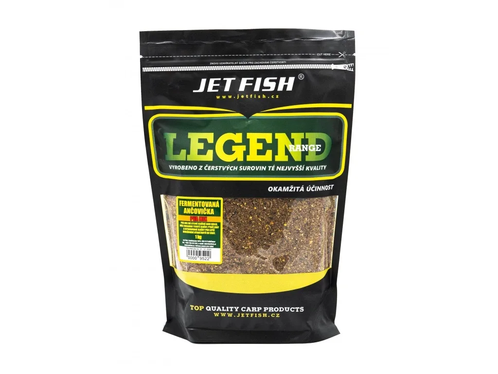 Jet Fish JetFish Krmítková Směs Legend Range PVA Mix 1kg Příchuť: Fermentovaná Ančovička