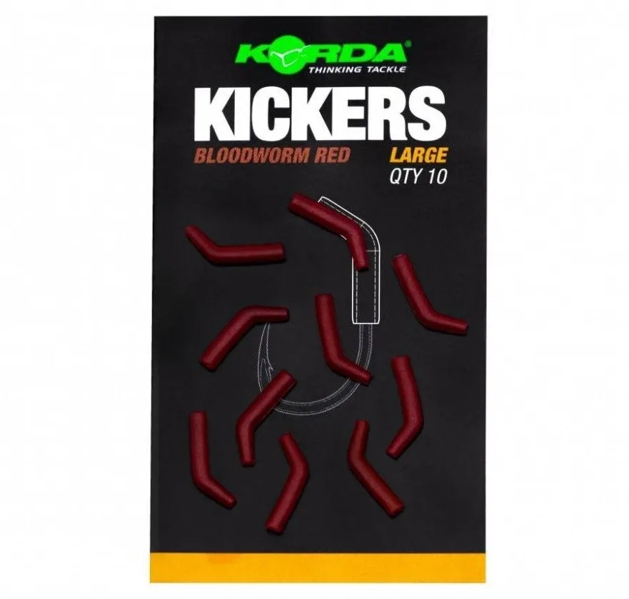 Korda Rovnátka Kickers Bloodworm Red Velikost: Large
