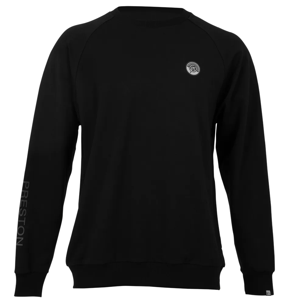 Preston innovations mikina black minimal sweatshirt - m