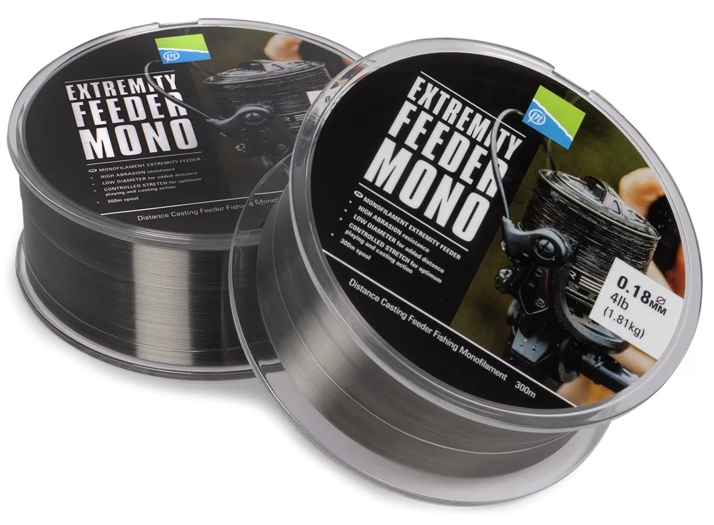 Preston innovations vlasec extremity feeder mono 300 m - 0,20 mm 2,27 kg