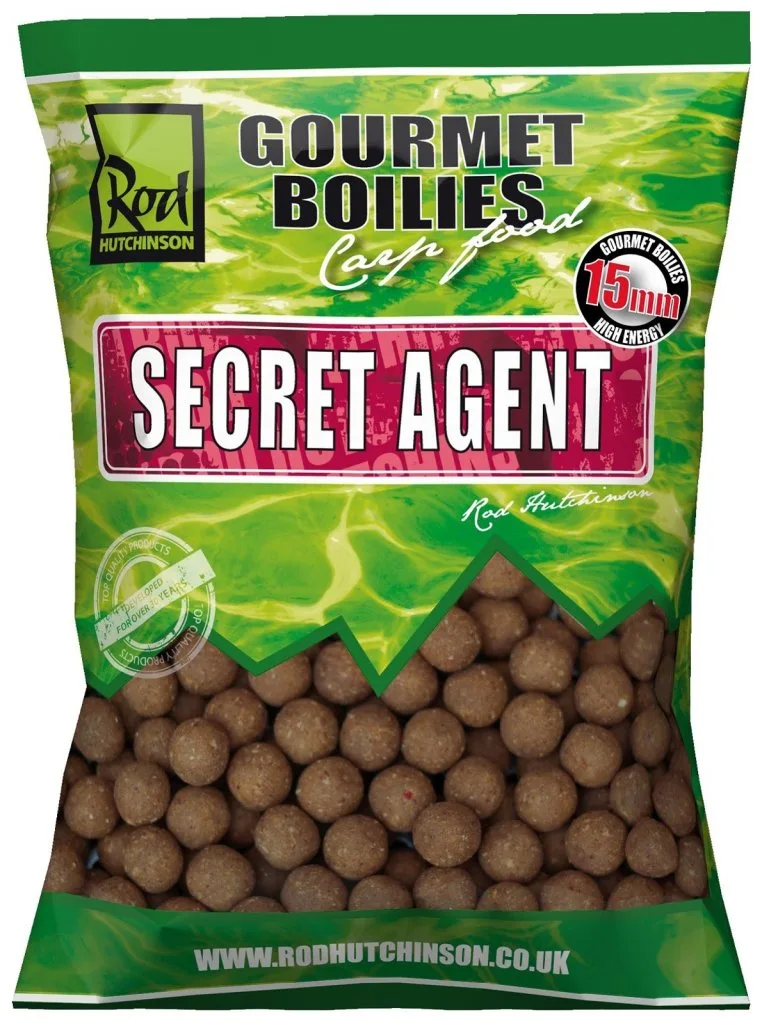 RH boilies Secret Agent With Liver Liquid 15mm 1 kg – ROD HUTCHINSON
