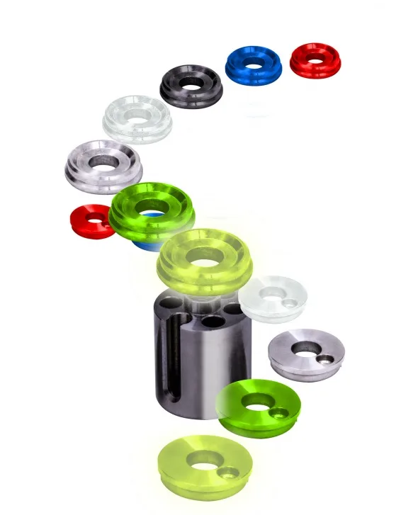 Solar koncovky lock & load end caps - nerez
