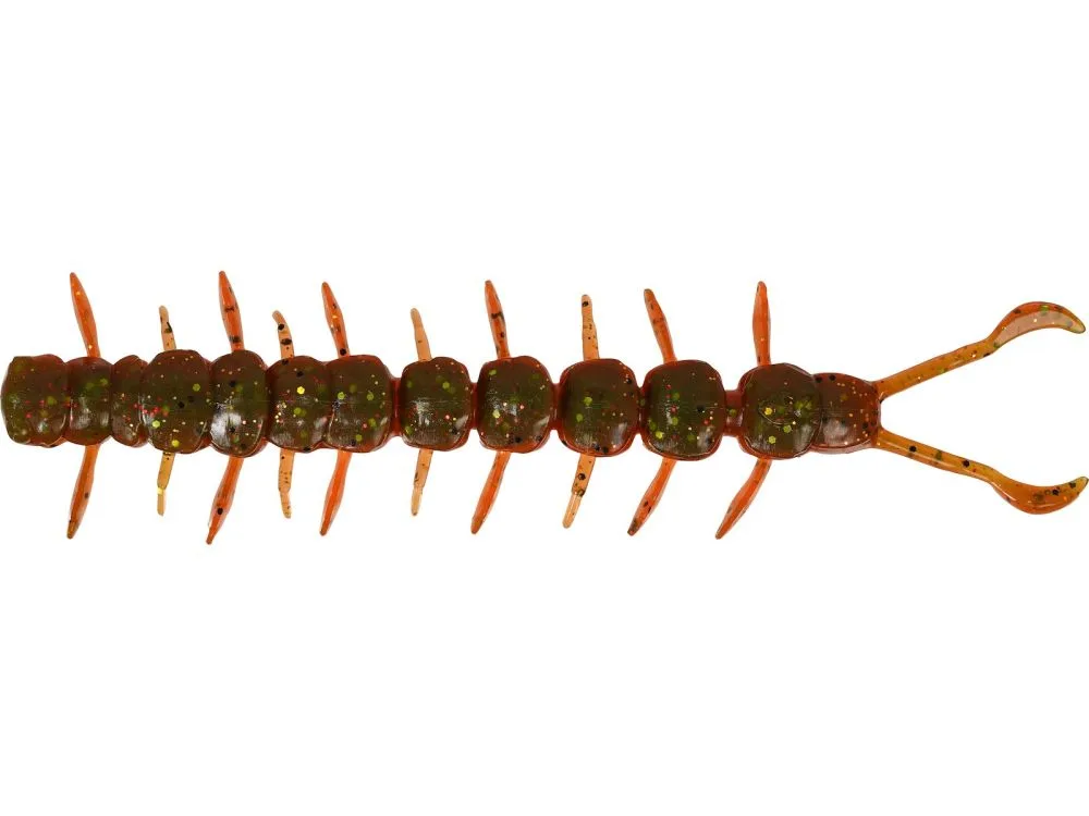 Westin gumová nástra centipede creaturebait 4 ks 9,5 cm 4 g - motoroil moss