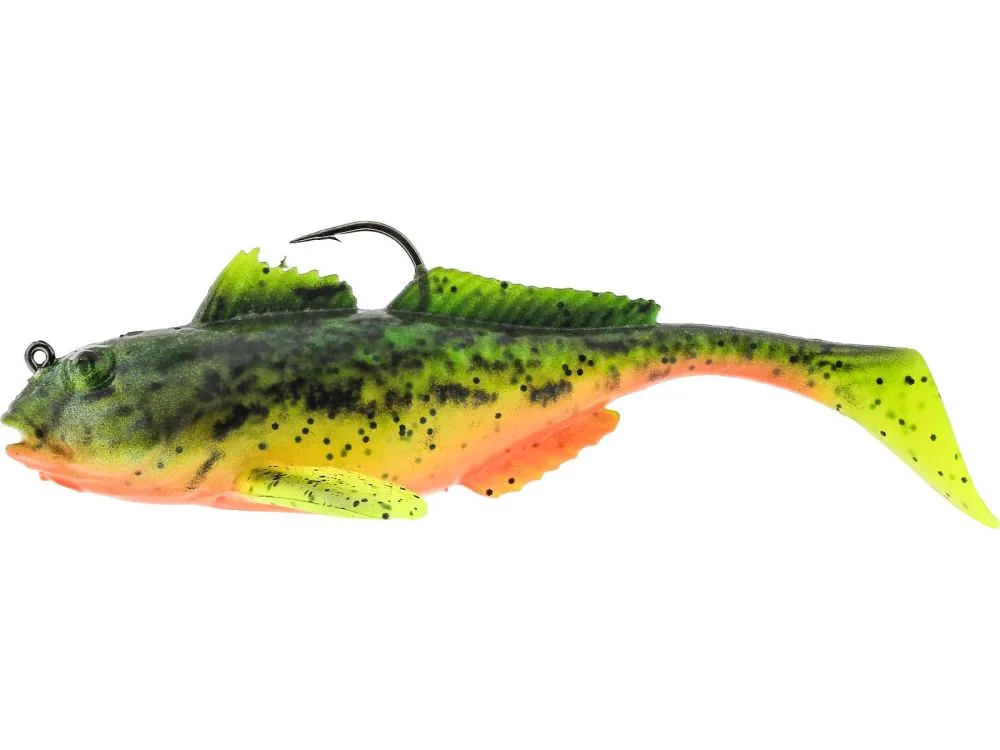 Westin gumová nástraha gunnar the goby r2f fire goby - 10 cm 21 g