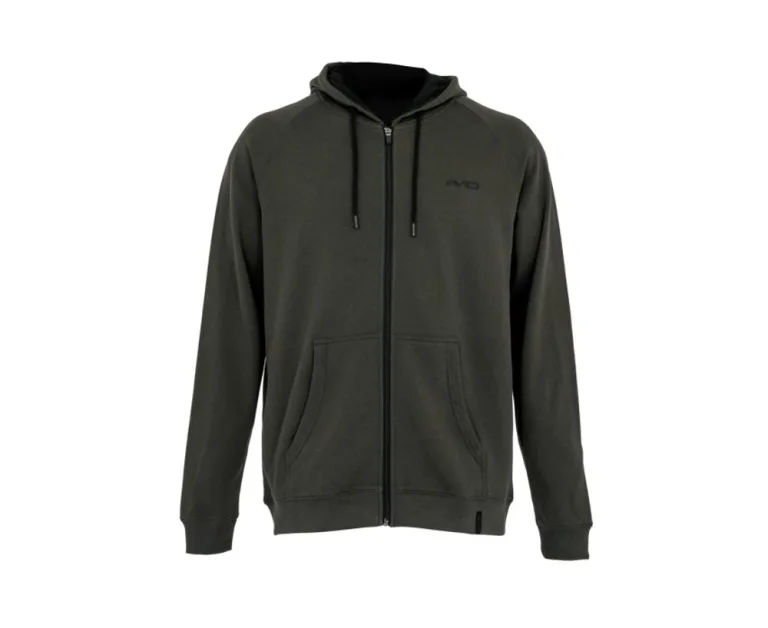 Avid Rybářská Mikina Bearing Zip Hoodie Green - S