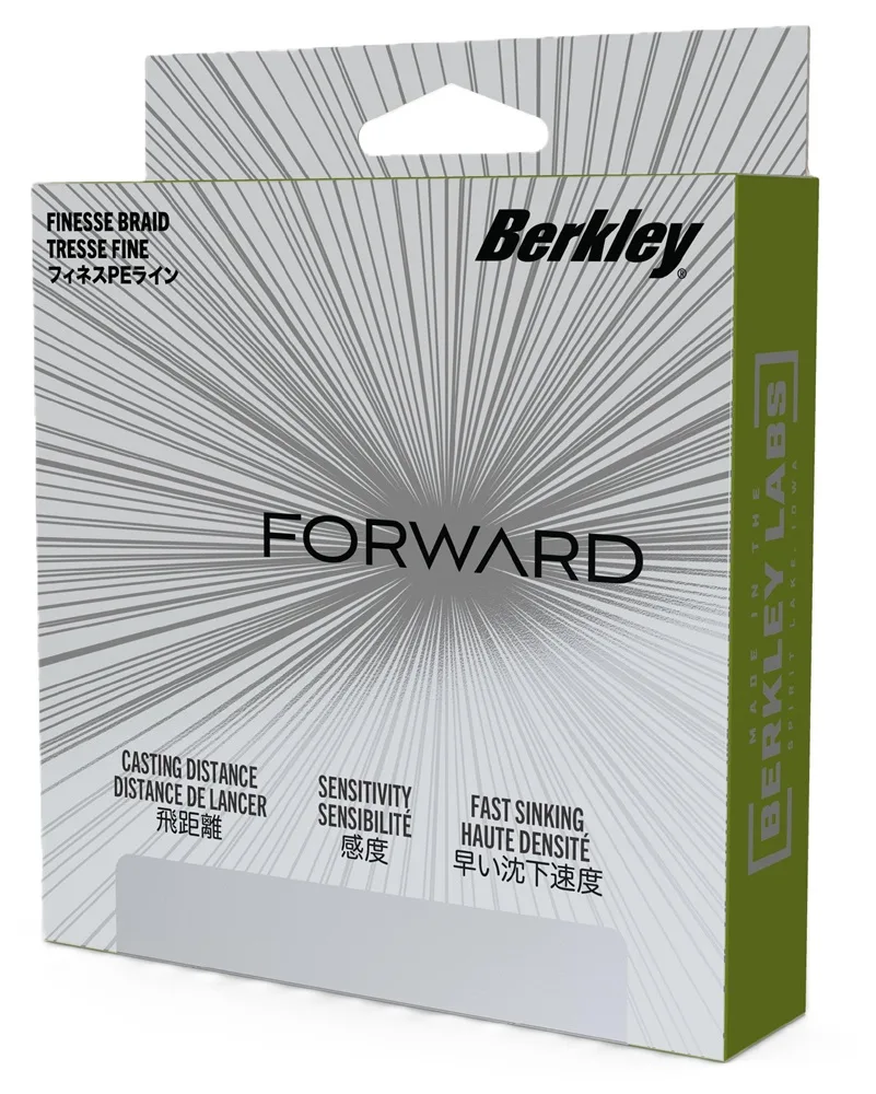 Berkley splétaná šňůra forward low-vis green 150 m - 0,12 mm 5,7 kg