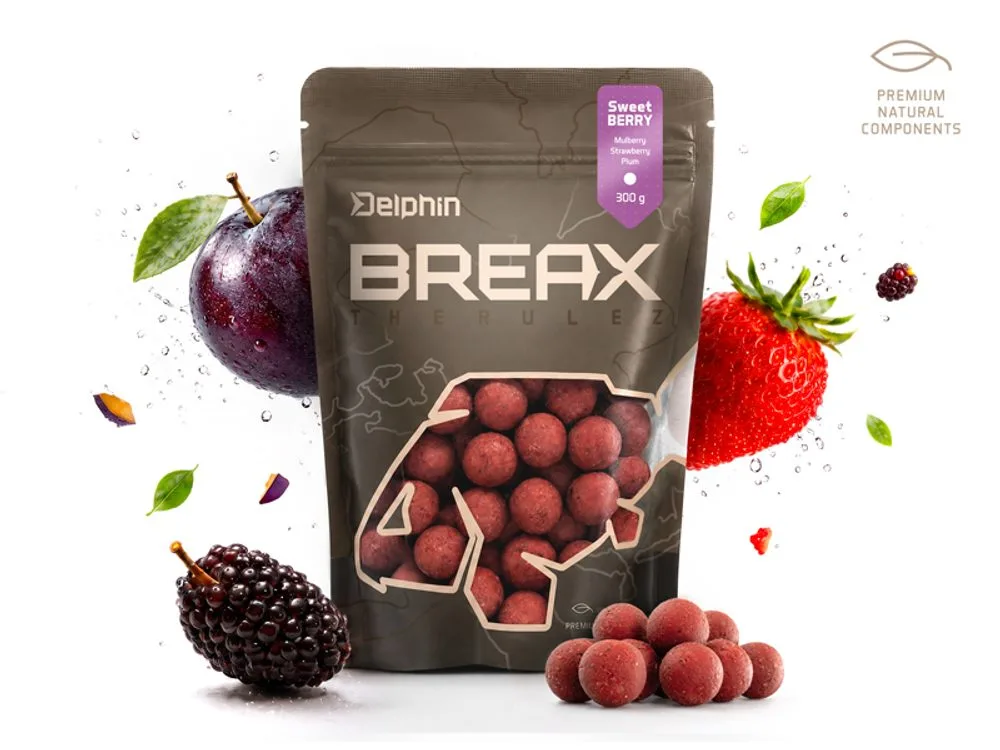 Delphin Boilies BreaX / SweetBERRY 300g - 24mm