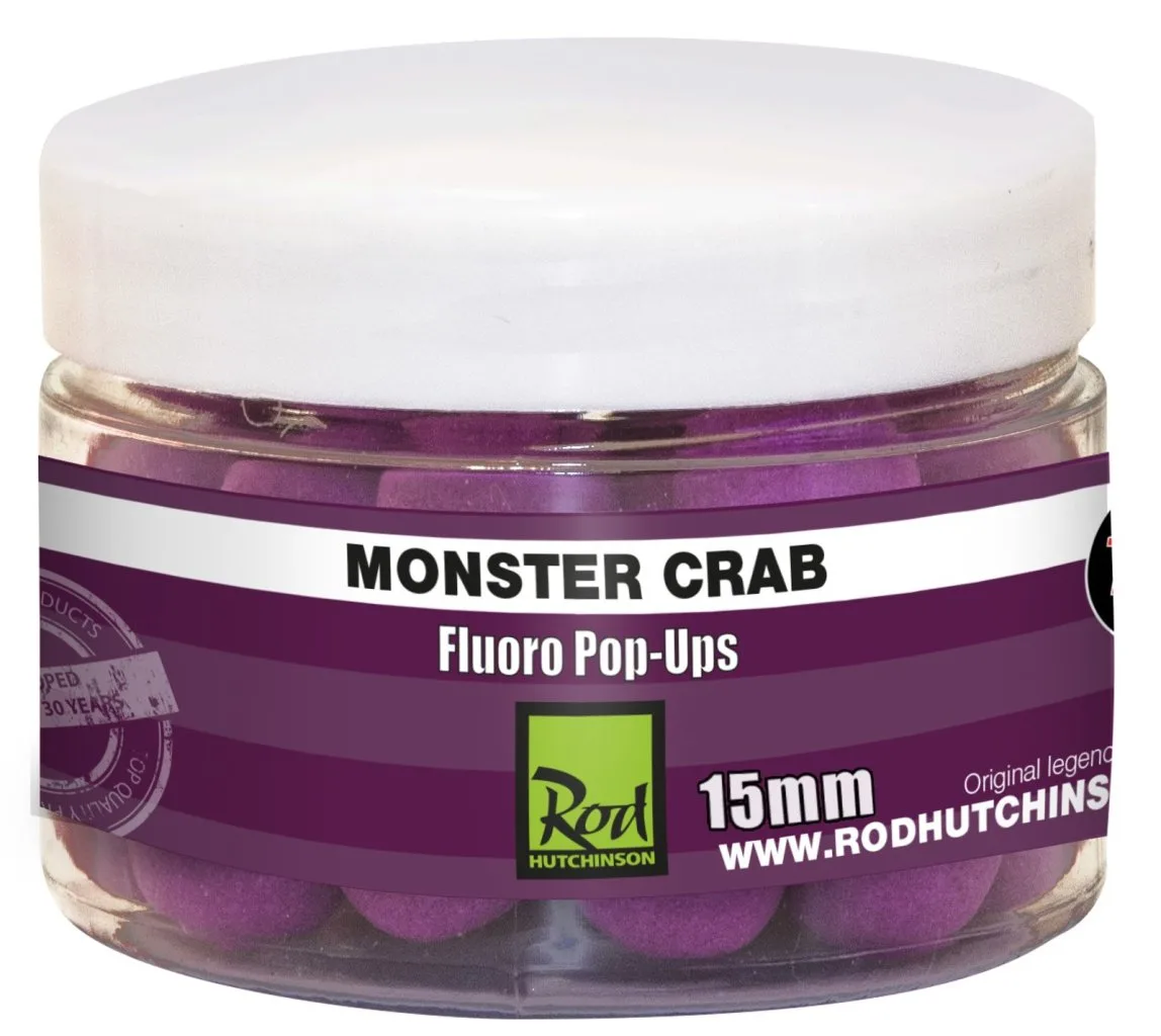 RH Fluoro Pop-Ups Monster Crab with Shellfish Sense Appeal 15mm – ROD HUTCHINSON