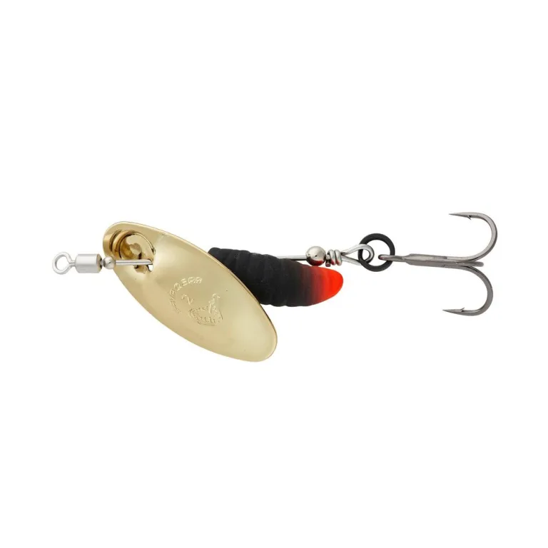 Savage Gear Třpytka Grub Spinners Gold Black - 3,8g