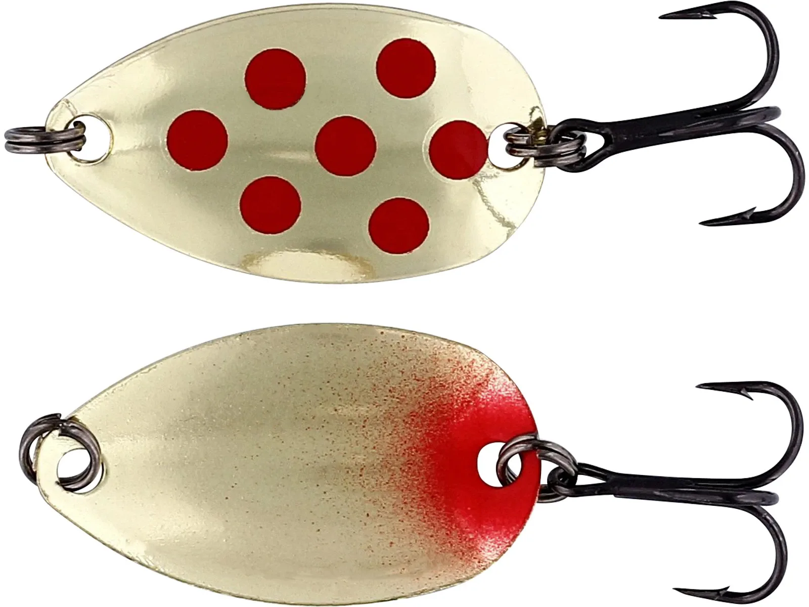 Westin Plandavka Fidusen 3,2cm 2,8g Barva: Gold/Red Dots Metallic