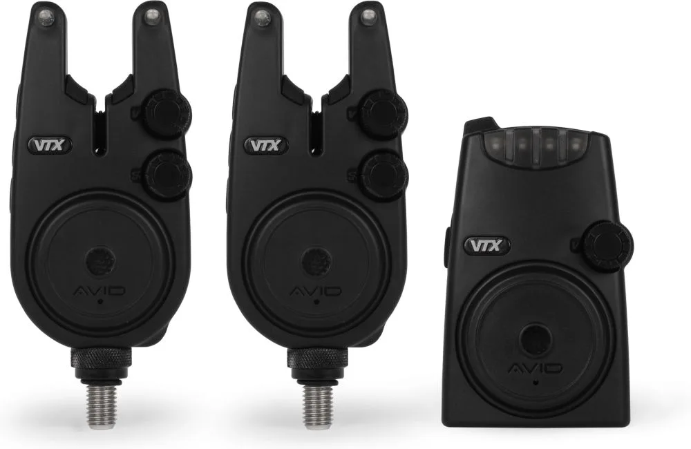 Avid carp sada signalizátorů vtx bait alarm set 2+1