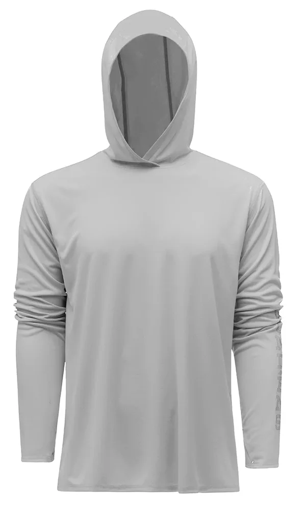Grundéns funkční uv mikina tough sun hoodie oyster - xxxl