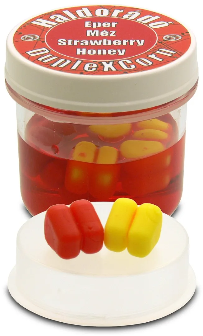 Haldorádó umělá kukuřice duplexcorn 8 ks 10 mm - jahoda med