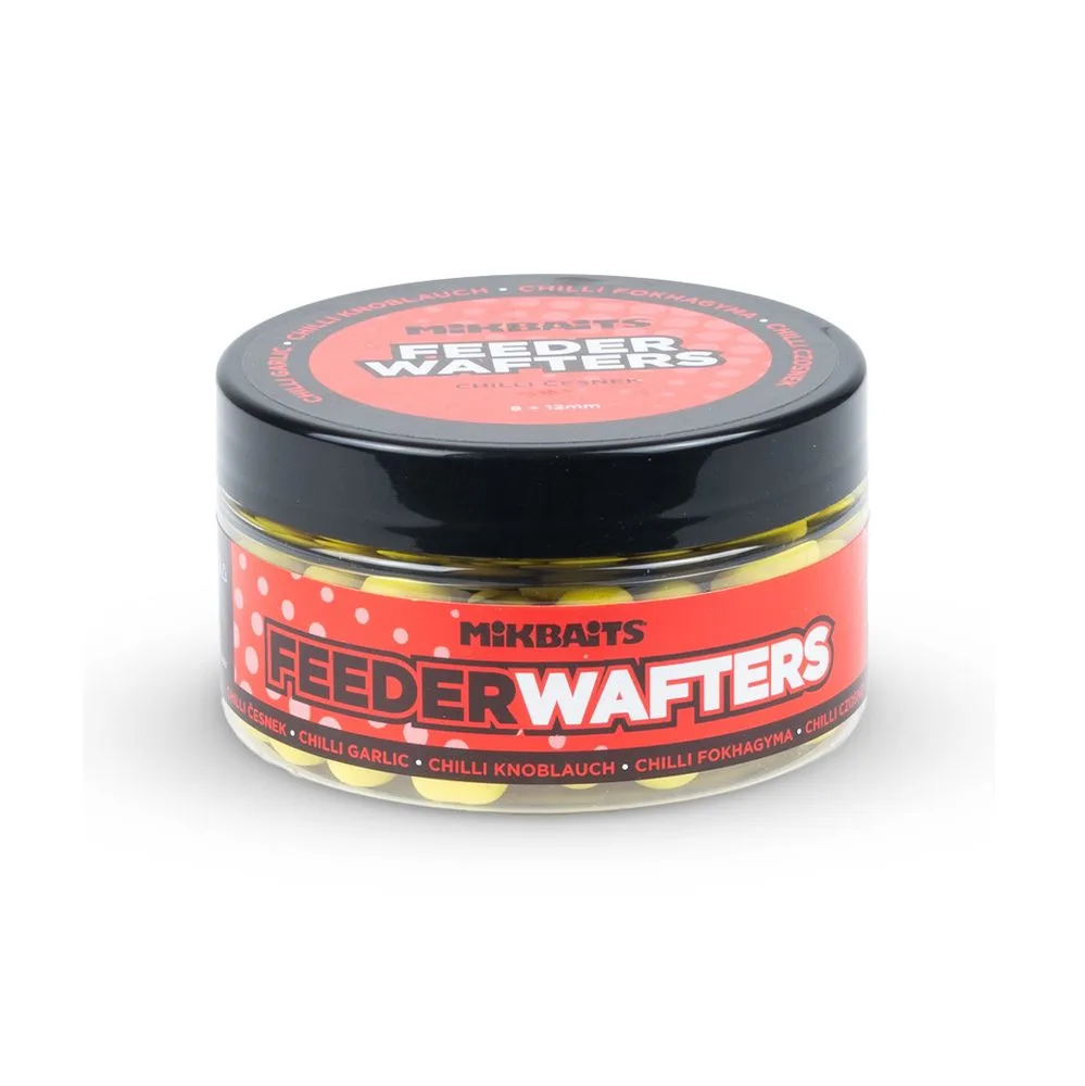 Mikbaits Feeder wafters 8+12mm 100ml - Chilli Česnek
