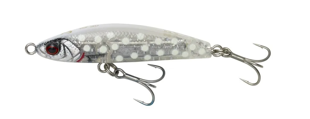 Savage Gear Wobler Gravity Pencil S Crystal White Glow - 4,5cm 5g