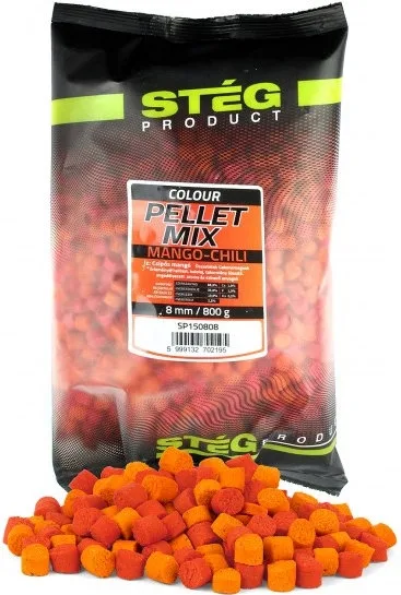 Stég pelety pellet mix 800 g 8 mm - mango chili
