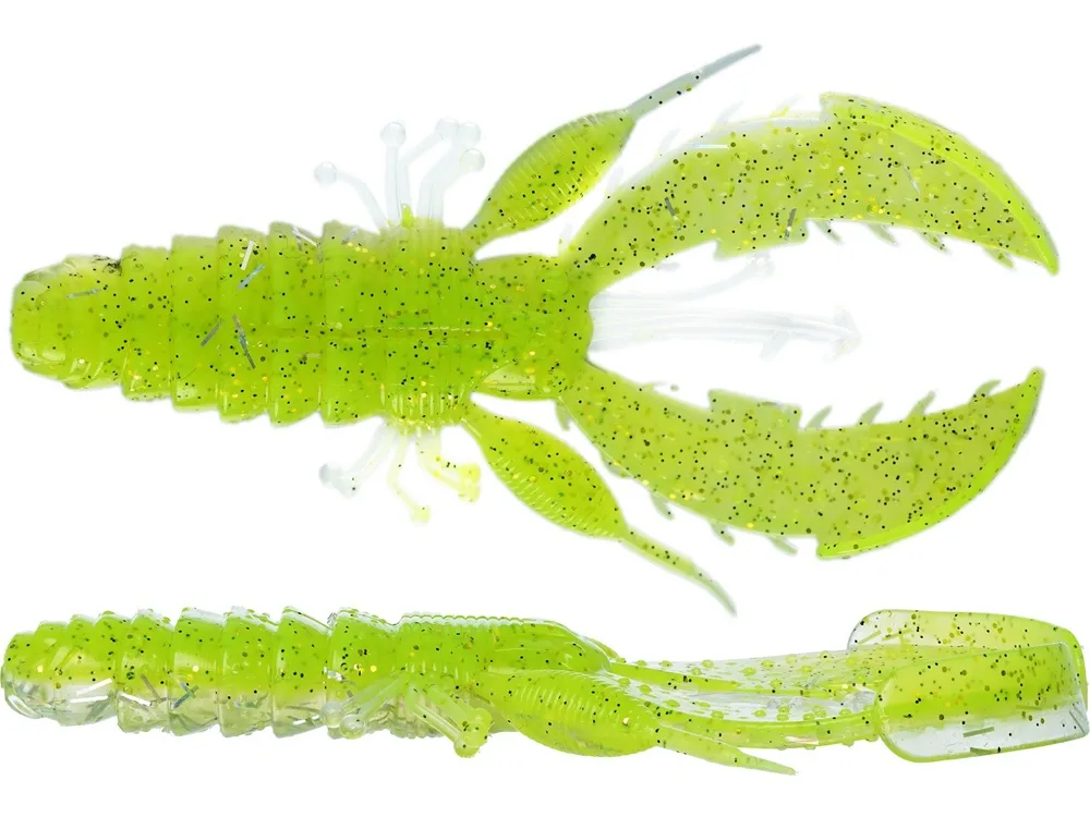 Westin gumová nástraha crecraw creaturebait holy chartreuse - 6,5 cm 4 g 6 ks