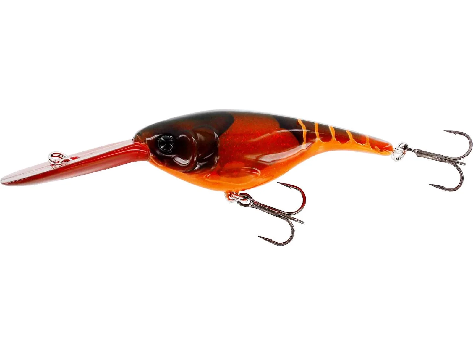 Westin Wobler BabyBite DR Floating 3D Fire Craw Délka: 6,5cm, Hmotnost: 13g, Maximální ponor: 4m