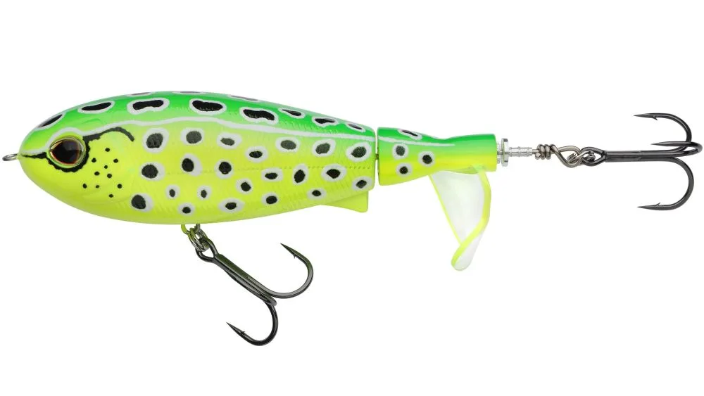 Berkley wobler screaming choppo floating fire frog - 11 cm 29 g