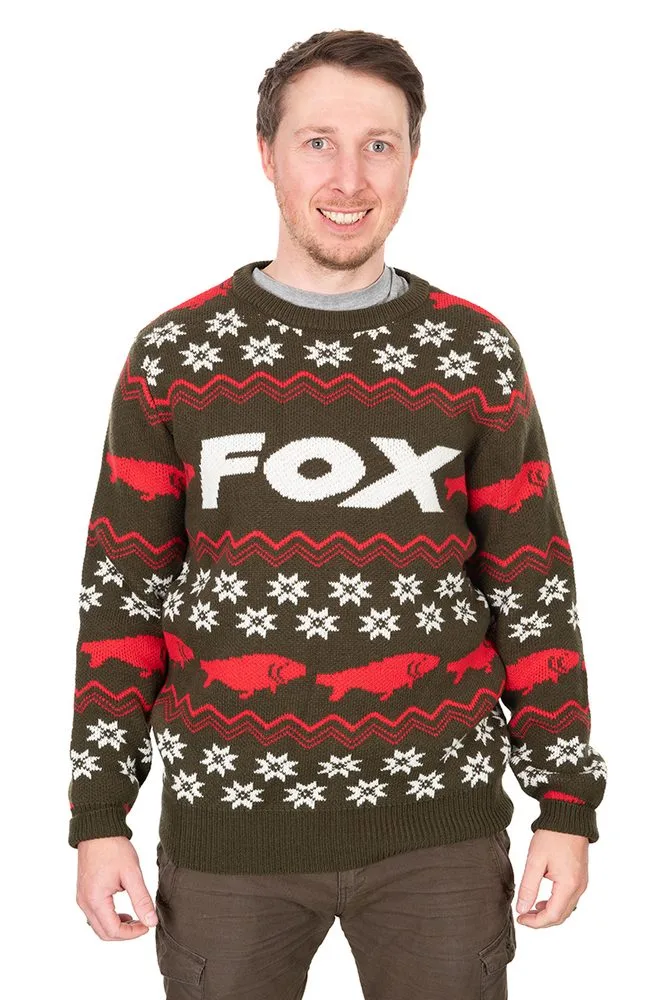 Fox Svetr Xmas Jumper - M