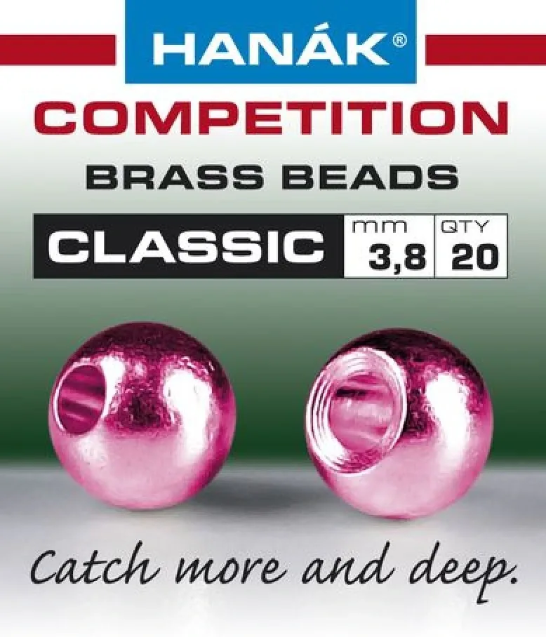 Hanák Competition Hanák Klasické Mosazné Hlavičky Metallic Růžové Průměr: 2,7mm