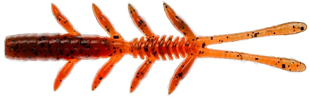 Illex Gumavá nástraha Nymfa Scissor Comb Magic Pumpkin Craw - 7,6cm 8ks
