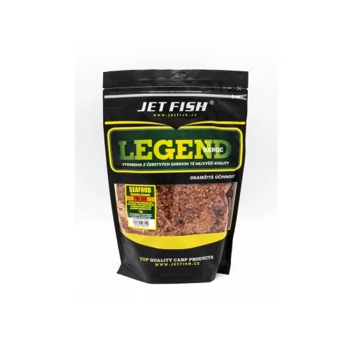 Jet Fish JetFish Krmítková Směs Legend Range PVA Mix 1kg Příchuť: Švestka / Česnek